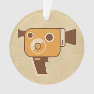 Filmmaking Auteur Movie Camera Ornament