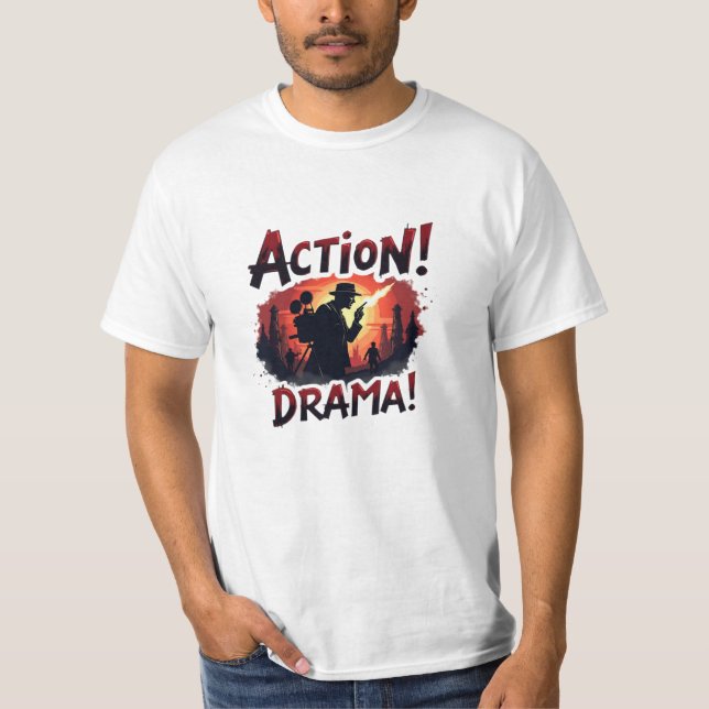 Filmmaking Lovers Gift Idea T-Shirt (Front)