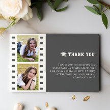 Filmstrip Photo Collage Graduation | Grey