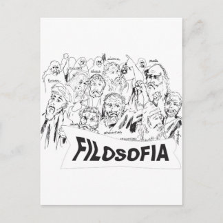 FILOSOFOS platao aristoteles euclides sócrates Postcard