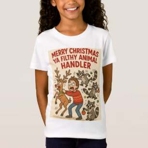 Filthy Animal Handler – Holiday Chaos Edition T-Shirt