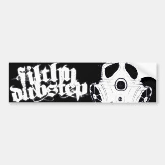 Filthy Dubstep Bumber Sticker 1 (Black)