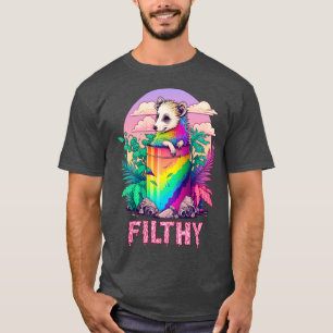Filthy Possum Lover Design T-Shirt
