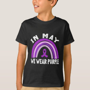 Fin Del Heimerheimer We Wear Purple Heimerheimers  T-Shirt