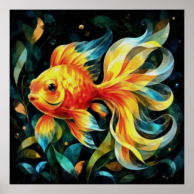 Fin-Tastic Fantasy Poster (Front)