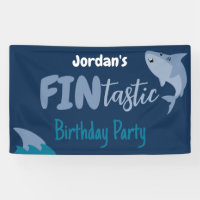 Fin-tastic Shark Birthday Party Kids Under The Sea
