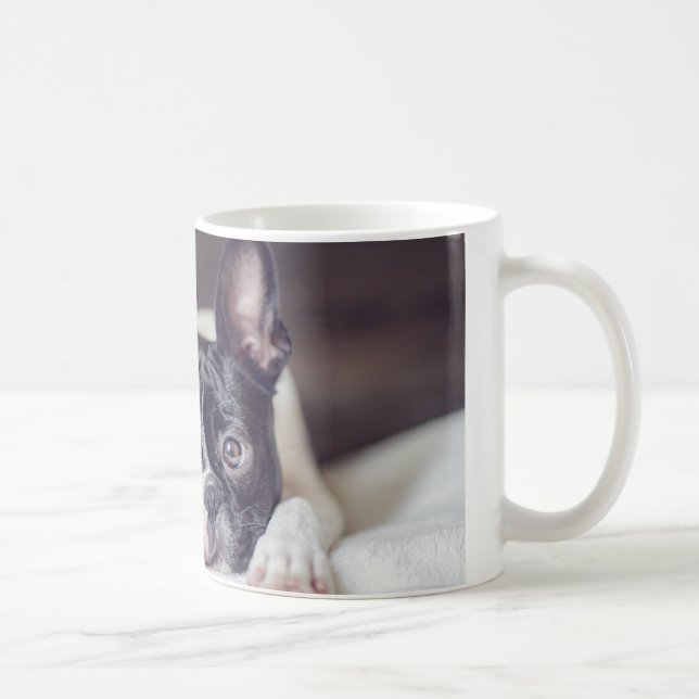 Fina the Boston Terrier Coffee Mug (Right)