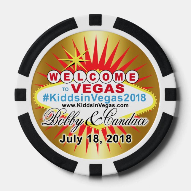 FINAL4 CANDACE WEDDING Vegas casino chip (Front)