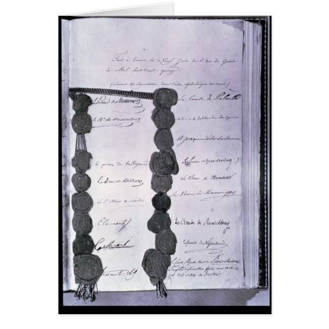 Final Act' established at the Congress of (Front)