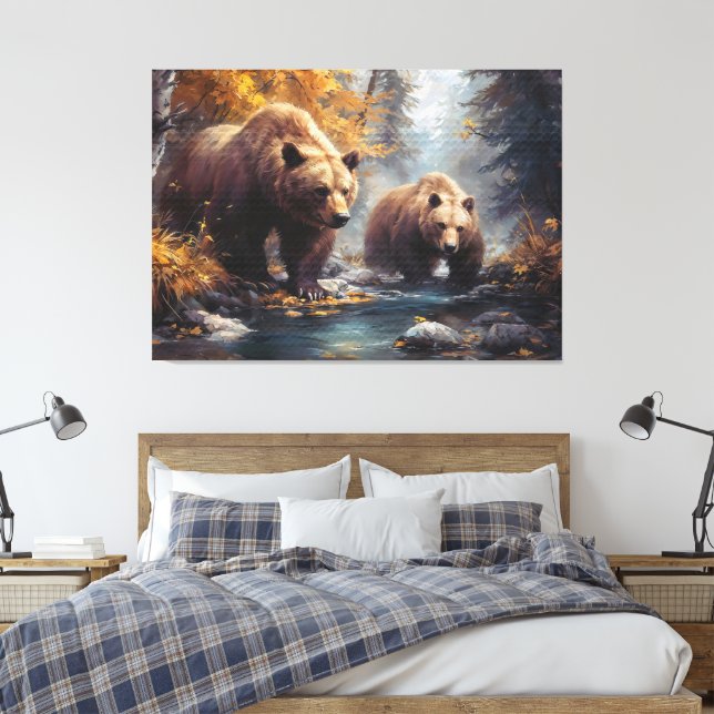 Final Art Collection #5 Canvas Print (Insitu(Bedroom))