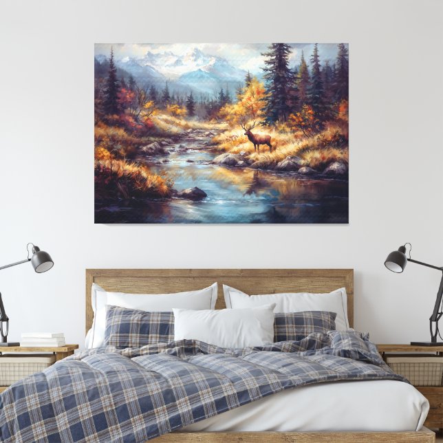 Final Art Collection #6 Canvas Print (Insitu(Bedroom))
