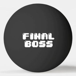 FINAL BOSS PING PONG BALL