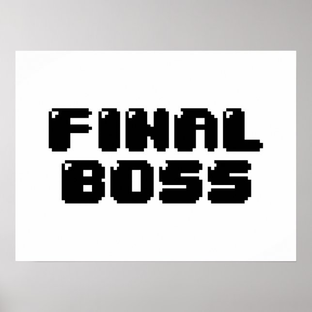 FINAL BOSS POSTER (Front)
