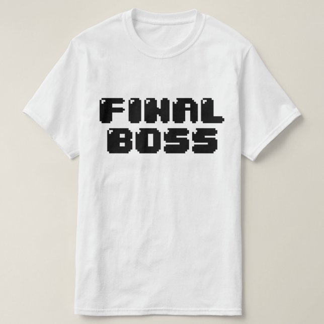 FINAL BOSS T-Shirt (Design Front)