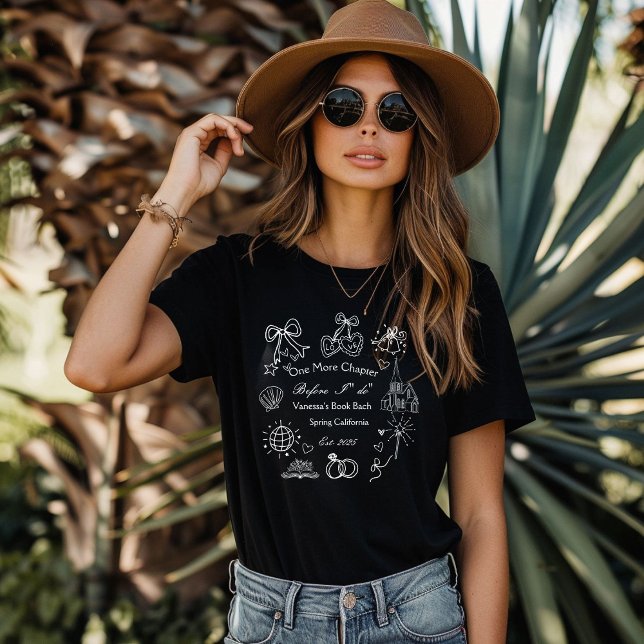 Final Chapter Before the Chapel Book Bachelorette  T-Shirt (Creator Uploaded)