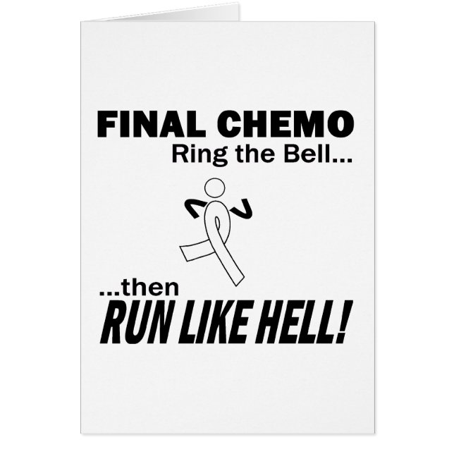 Final Chemo Run Like Hell - Lung Cancer (Front)