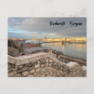Final de tarde em Budapeste - Hungria Postcard
