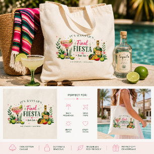 Final Fiesta Bachelorette Custom Tote Bag