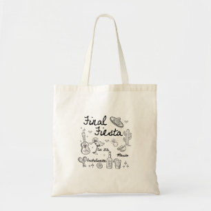 Final Fiesta Bride Bachelorette Party Cinco De Tote Bag