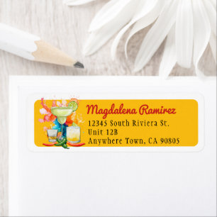 Final Fiesta Colourful Margarita Return Address