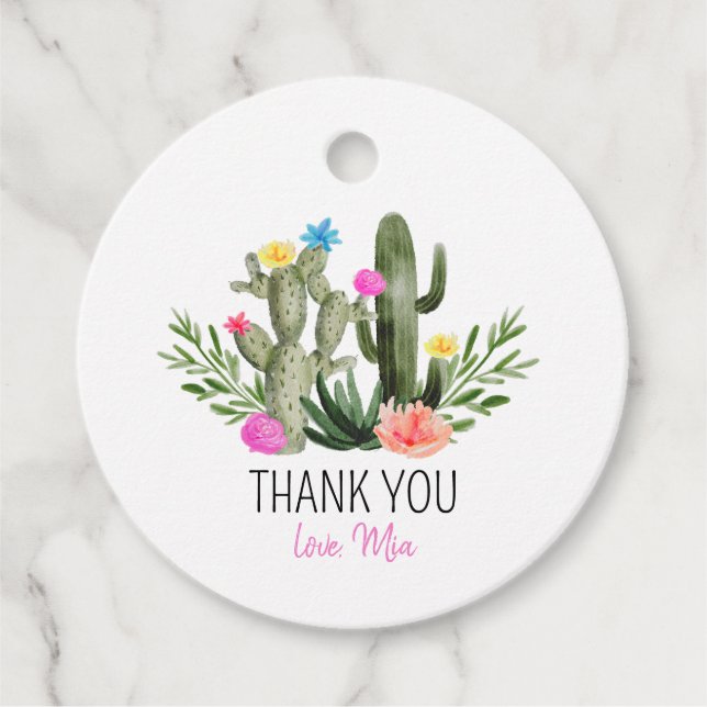 Final Fiesta Personalised Gift Tag (Front)