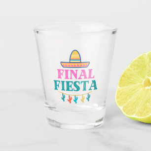 Final Fiesta Sombrero Shot Glass