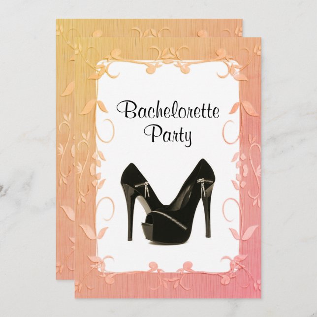 Final Fling  Bachelorette Party Invitation (Front/Back)