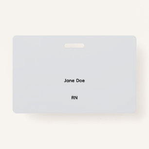 final no customize ID badge