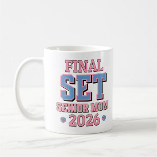 Final Set Volleyball Mama Graduation Class Of 2026 Coffee Mug