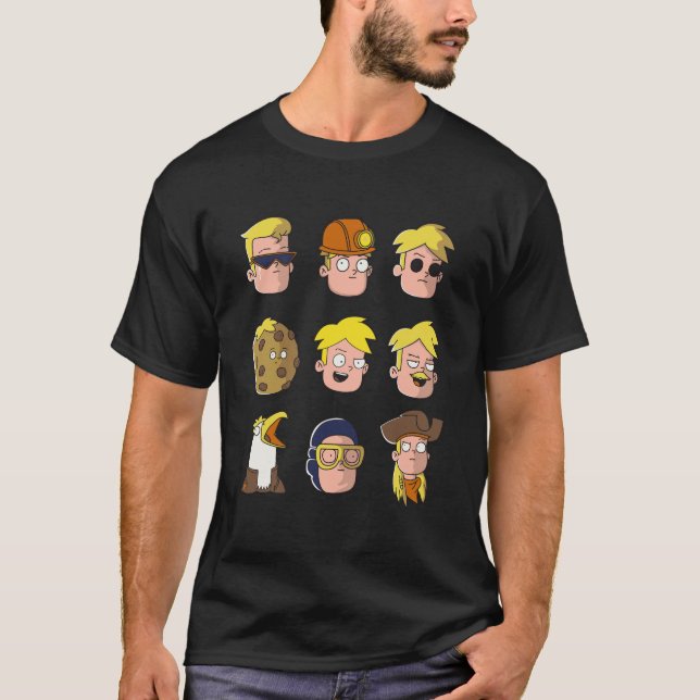 Final Space Funny Gary Faces T-Shirt (Front)