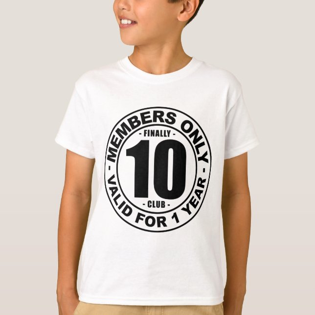 Finally 10 club T-Shirt (Front)