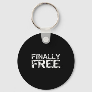 Finally Breakup Quote Divorce Saying Vintage Dom  Key Ring