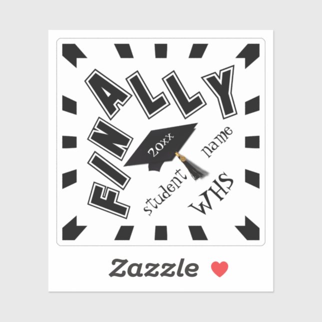 FINALLY! Congrats to the Grad! (Sheet)