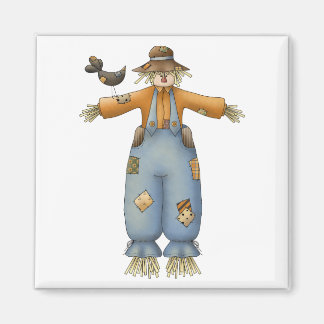 Finally Fall · Scarecrows Magnet