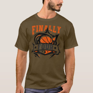 FINALly Four College March Basketball Madness Brac T-Shirt