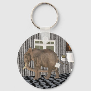 Finally Housebroken Key Ring