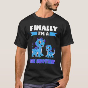 Finally I'm A Big Brother Big Brother T-Shirt