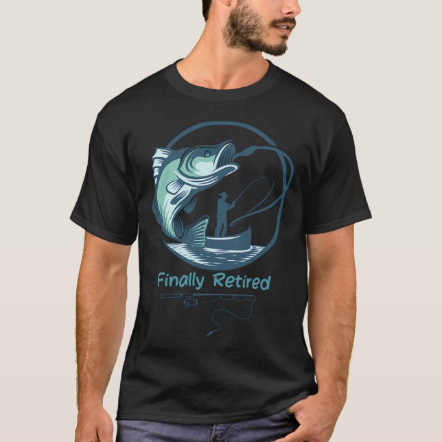 Finally Retired T-Shirt (Front)