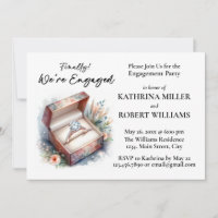 Finally! We're Engaged, Elegant Engagement Party