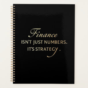 Finance Isn't Just Numbers. It's Strategy. Elegant Planner