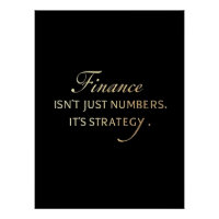 Finance Isn't Just Numbers. It's Strategy. Elegant