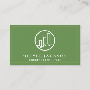 Finance Logo Business Card