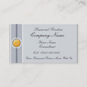 Finance/Stock Broker Business Card