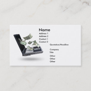 Finances, Money Business Card