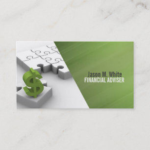 Financial Adviser, Money Consultant, Counsel Business Card