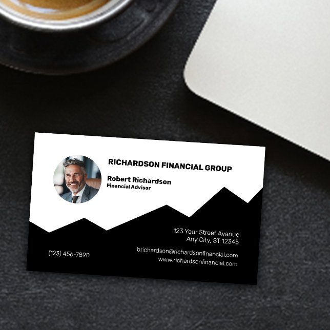 Financial Advisor Business Card (Creator Uploaded)