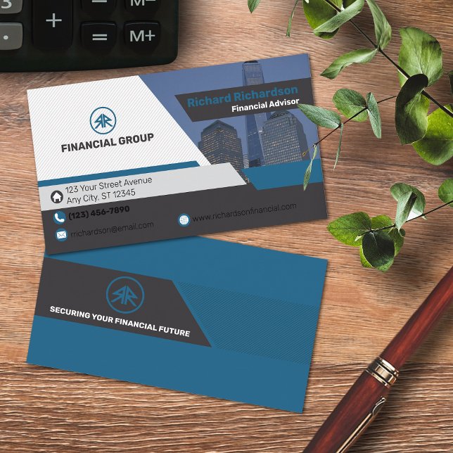 Financial Advisor / Coach Business Card (Creator Uploaded)