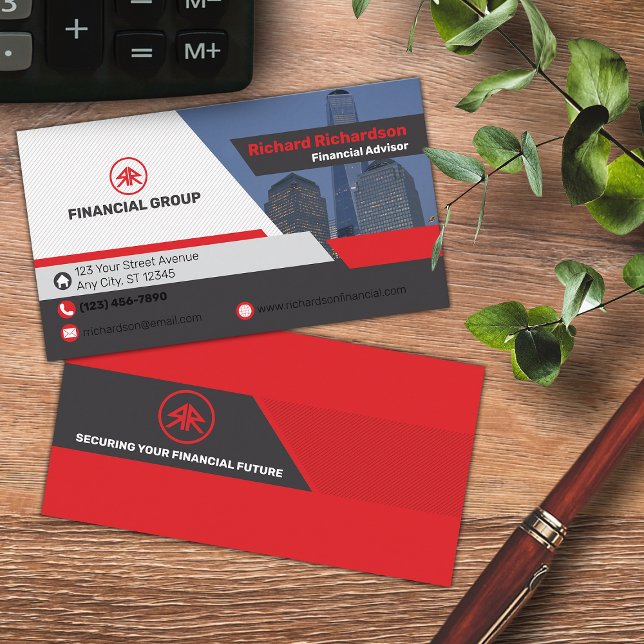 Financial Advisor / Coach Business Card (Creator Uploaded)