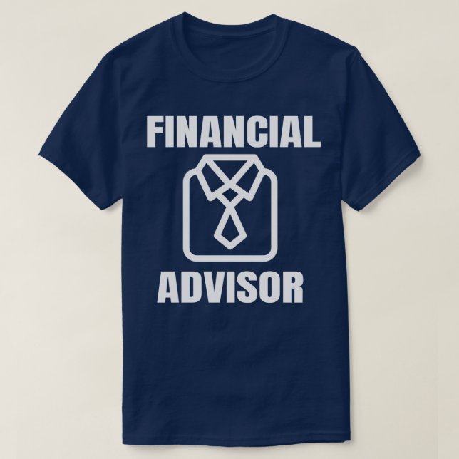 Financial Advisor Gift Funny Financial Planner Gif T-Shirt (Design Front)