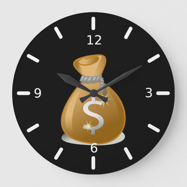 Financial advisor large clock (Front)